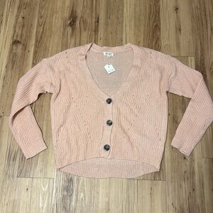 Ultra Flirt Spring/Summer light cardigan Size L NWT